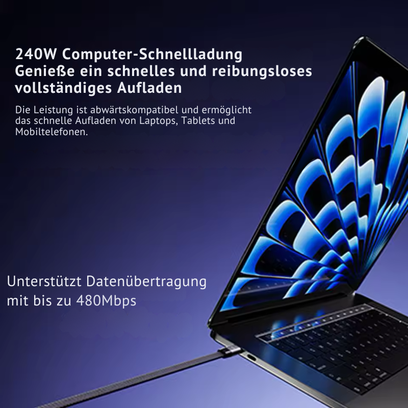Ladekabel USB-C 240W 1.5m
